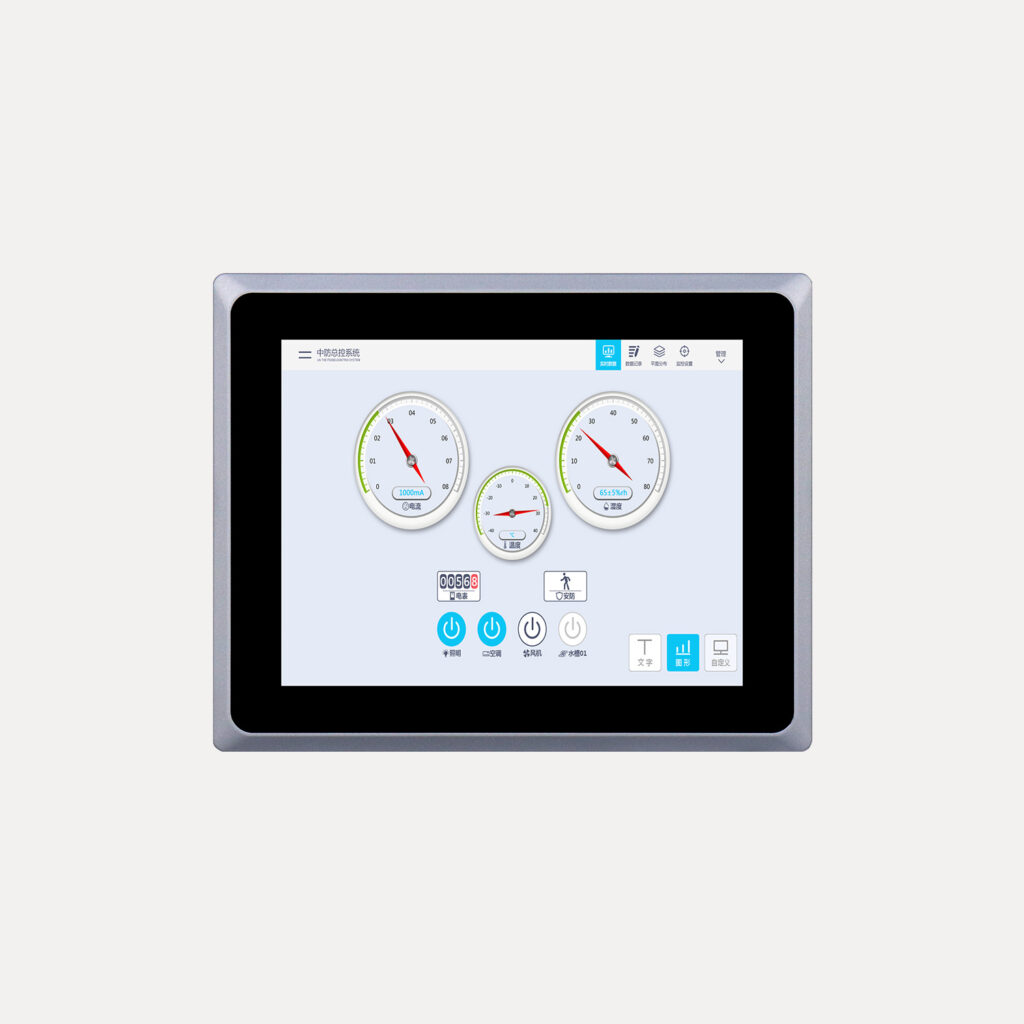 10.4 inch resistive touch industrial monitor - Image 3