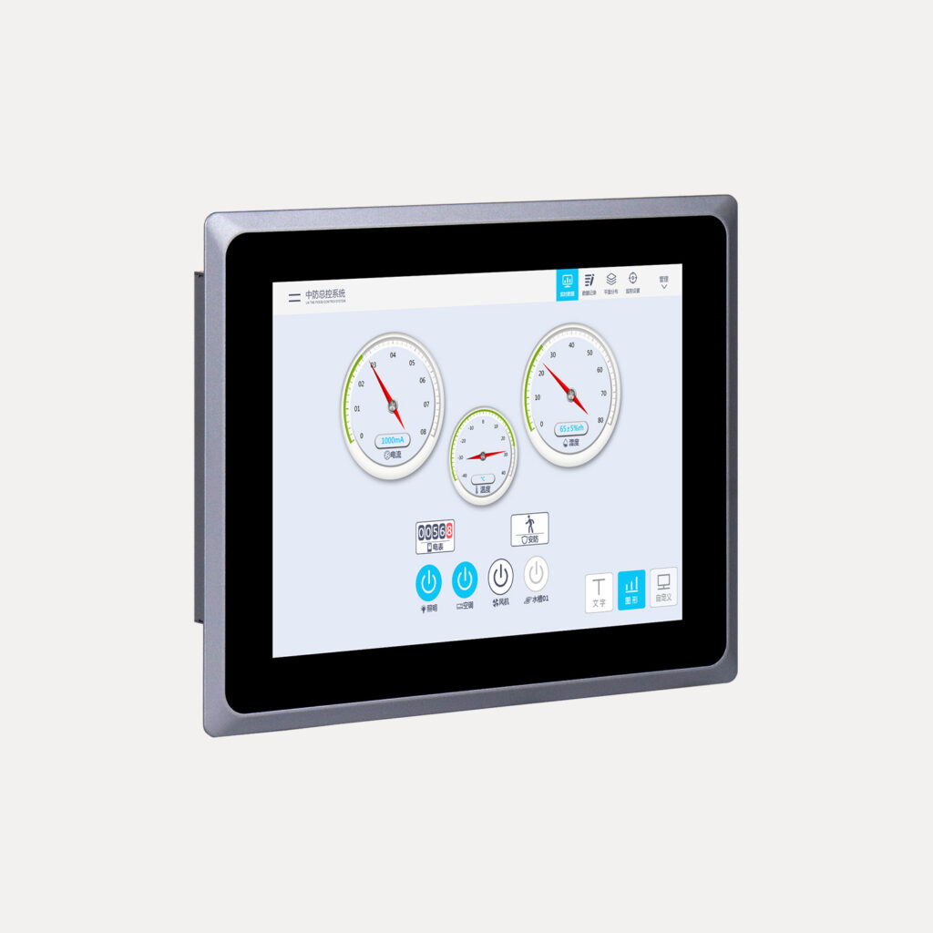 10.4 inch resistive touch industrial monitor