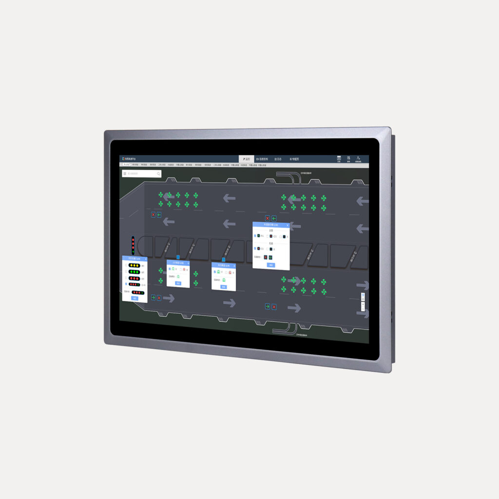 18.5 inch resistive embedded industrial monitor - Image 2