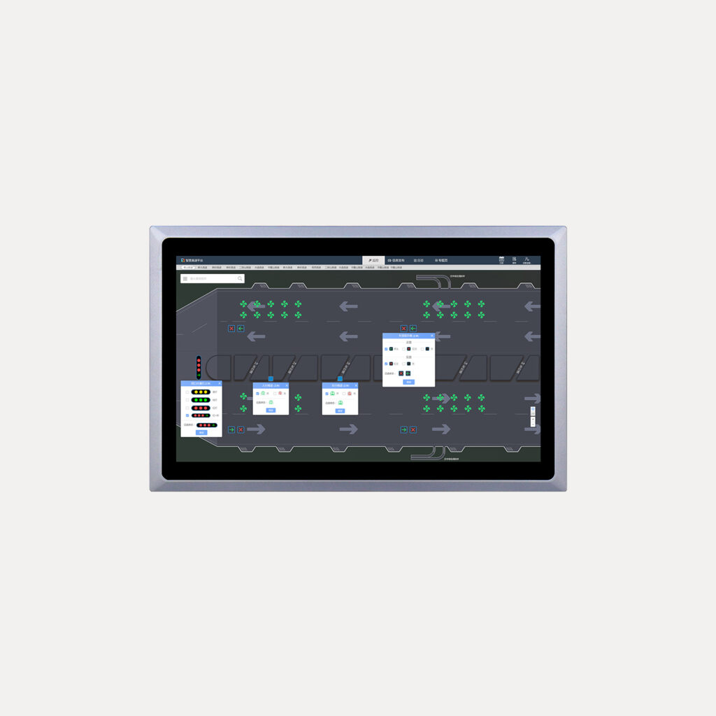 18.5 inch resistive embedded industrial monitor - Image 3